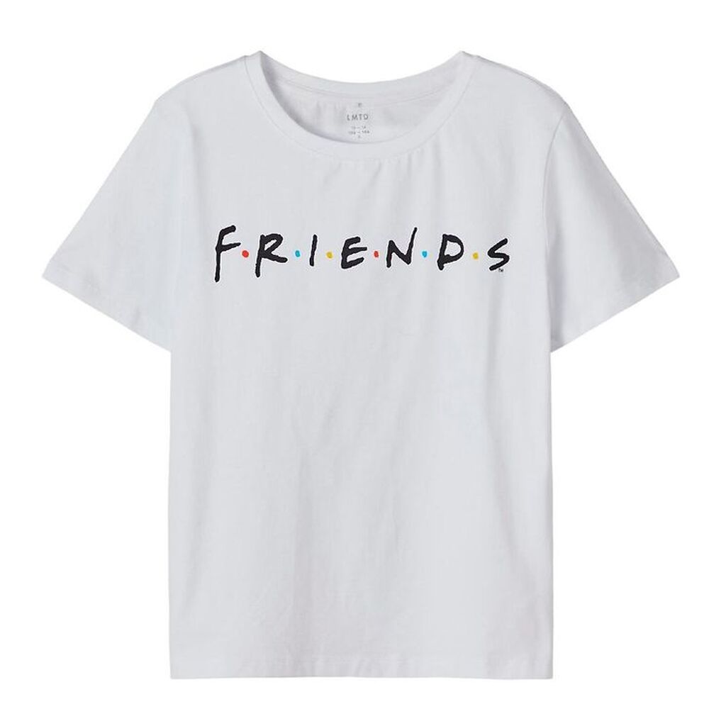 LMTD x Friends T-shirt - NlfFriends - Bright White