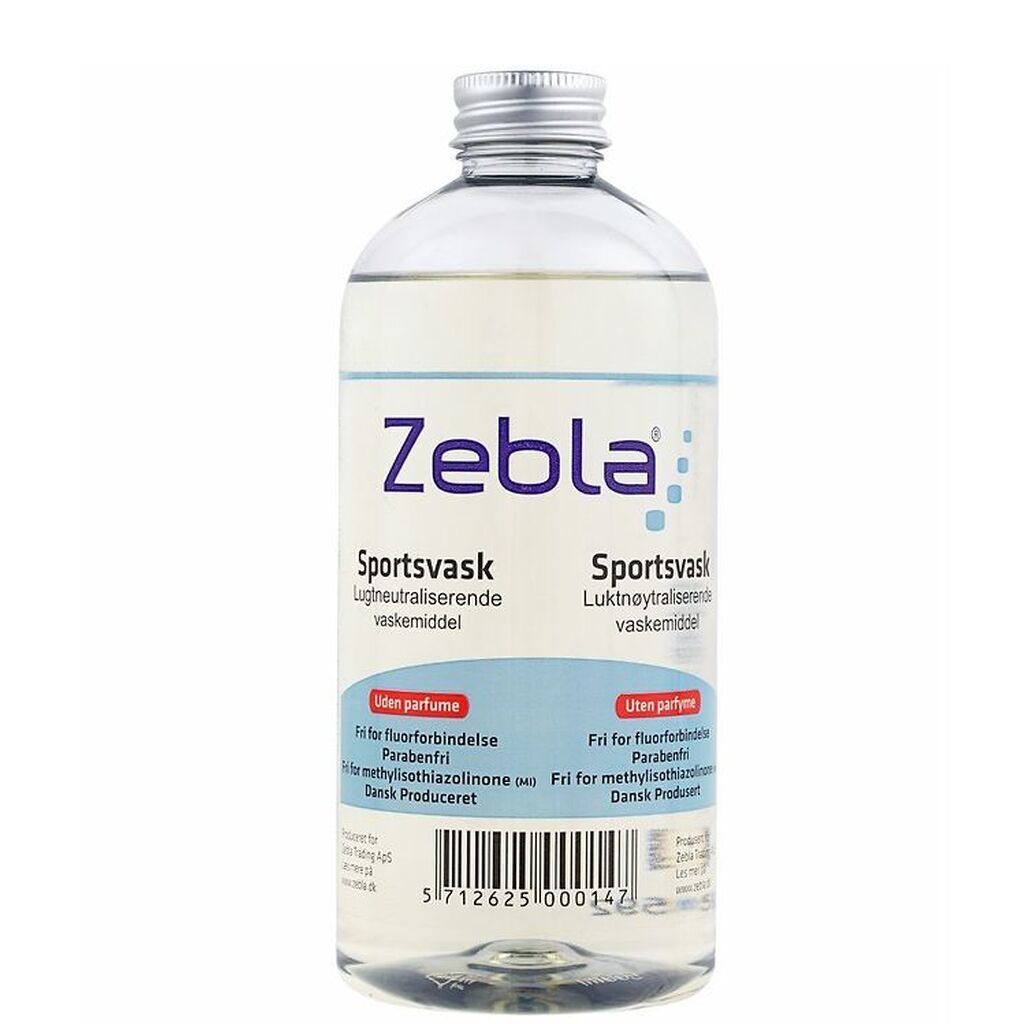 Zebla Sportsvaskemiddel - 500 ml