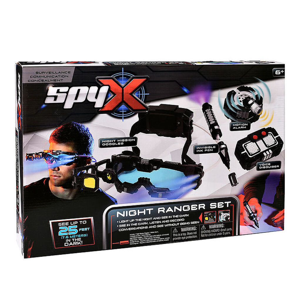 SpyX - Night Ranger Set - SortSølvgrå