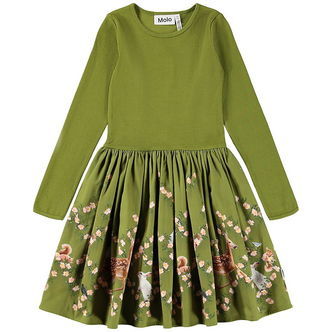 Molo Kjole - Casie Warm - Argyle Forest