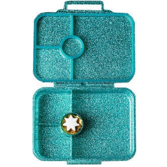 LEKKABOX Madkasse - Glamour - 880 ml - AquaGlimmer