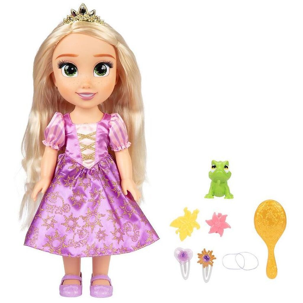 Disney Princess Dukke m. Lyd - 38 cm - Rapunzel