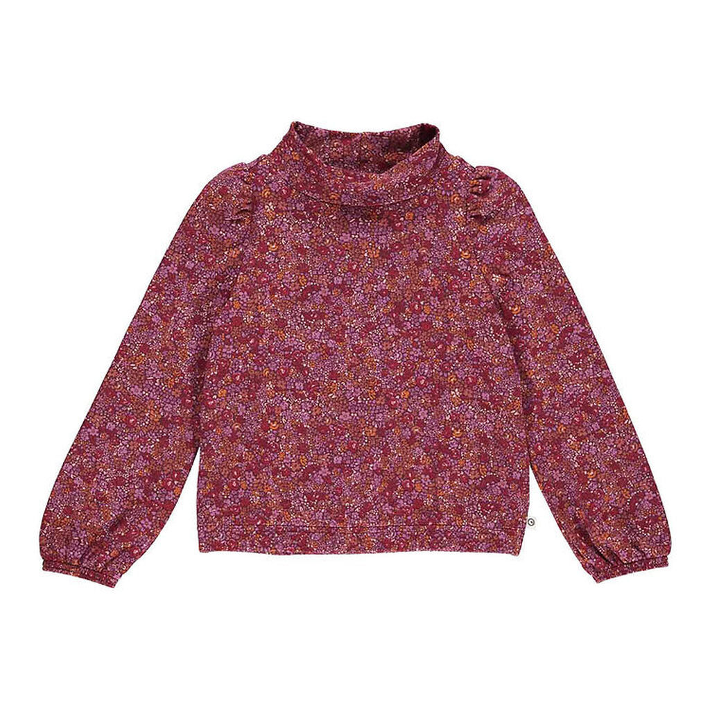 Müsli Sweatshirt - Petit Blossom - Fig/Boysenberry/Berry Red