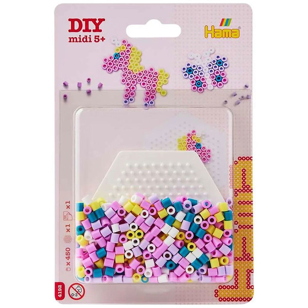 Hama Midi Perler - 450 stk. - Enhjørning
