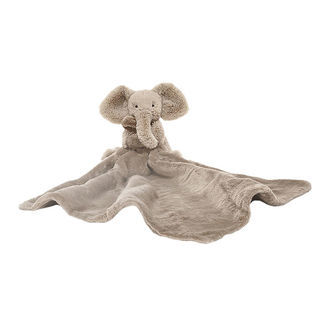 Jellycat Nusseklud - 34x34 cm - Smudge Elephant Soother