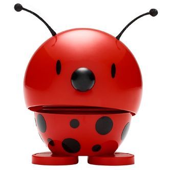 Hoptimist Baby Ladybird - 7 cm - Rød