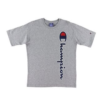 Champion Fashion T-shirt - Gråmeleret m. Logo