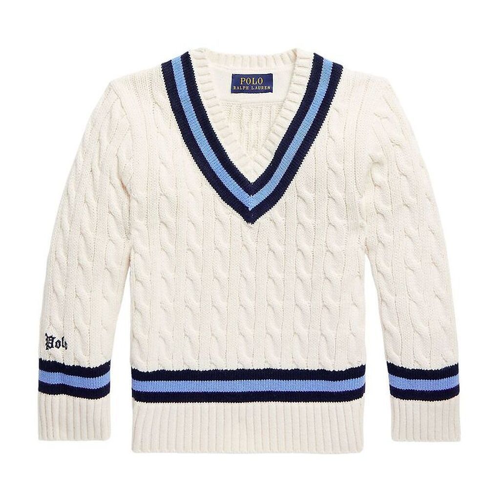 Polo Ralph Lauren Sweater - Strik - Watch Hill - CreamNavy