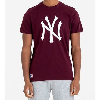 New Era T-shirt - New Yok Yankees - Bordeaux