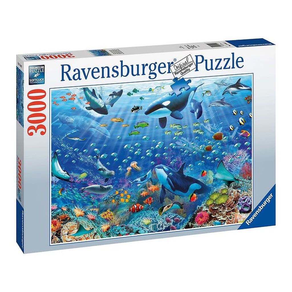 Ravensburger Puslespil - 3000 Brikker - Underwater