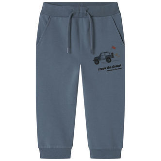 Name it Sweatpants - NmmHekar - Blue Mirage m. Print