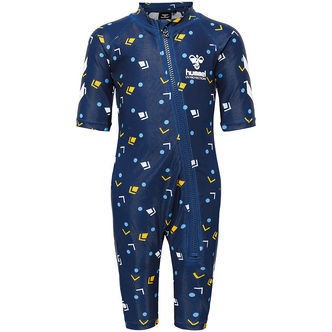 Hummel Badeheldragt - UV40+ - hmlMorgat - Navy Peony