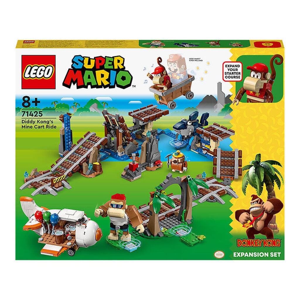 LEGOÂ® Super Mario - Diddy Kongs Minevognstur 71425 - Udvidelsess