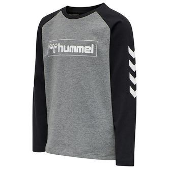 Hummel Bluse - hmlBOX - Sort/Grå