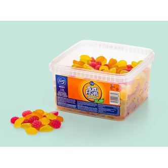 Tutti Frutti Bland-selv slik i kasser 2,2 kg