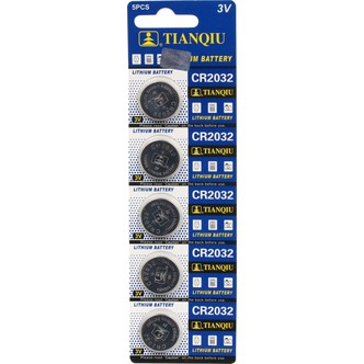 Batteri CR2032 5-pak