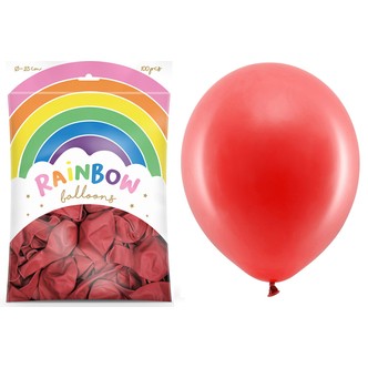 Balloner rød 23 cm 100-pak