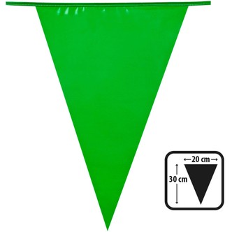 Flagguirlande grøn 10 m