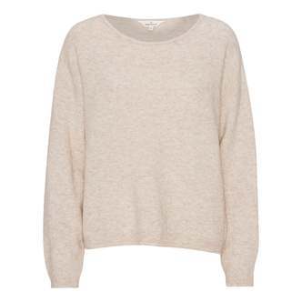 Basic Apparel uldstrik, Claudine - Brazilian Sand
