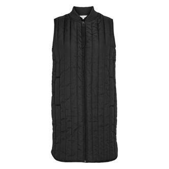 Basic Apparel lang termo vest, Louisa - Black