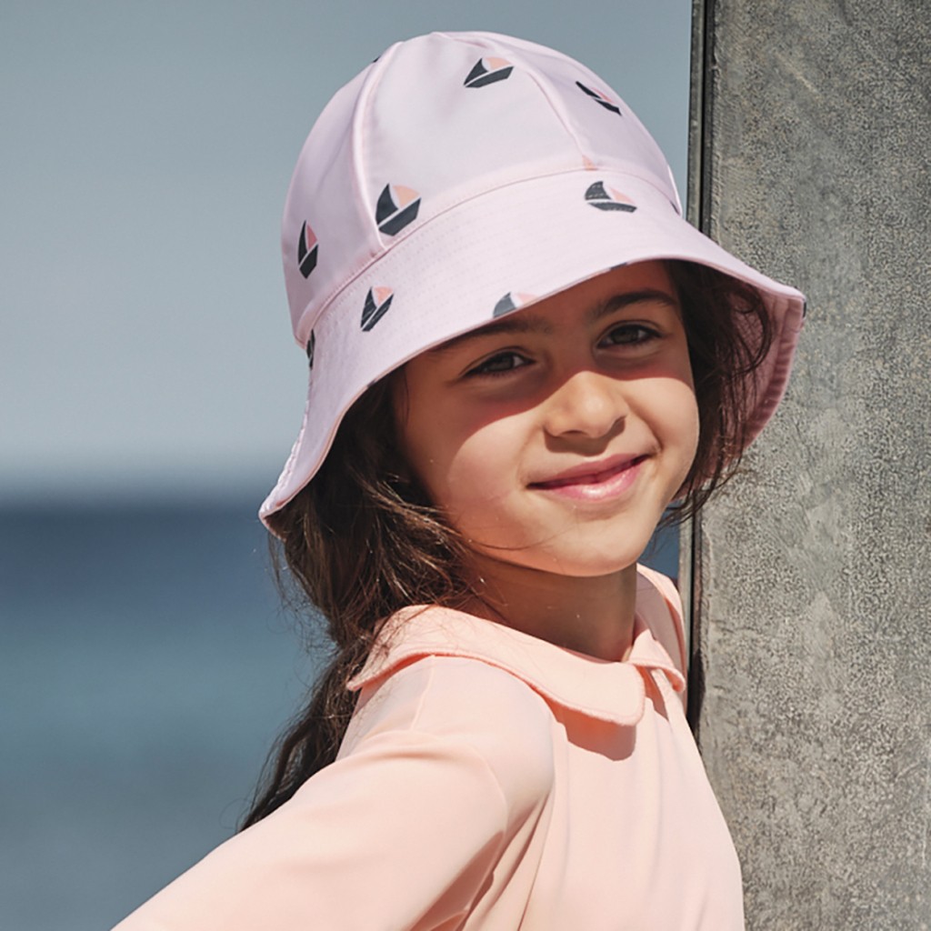 Petit Crabe Frey UV hat - rose boat