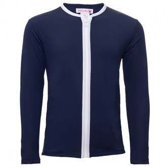 Petit Crabe Etoile Zipper UV trøje - Blue