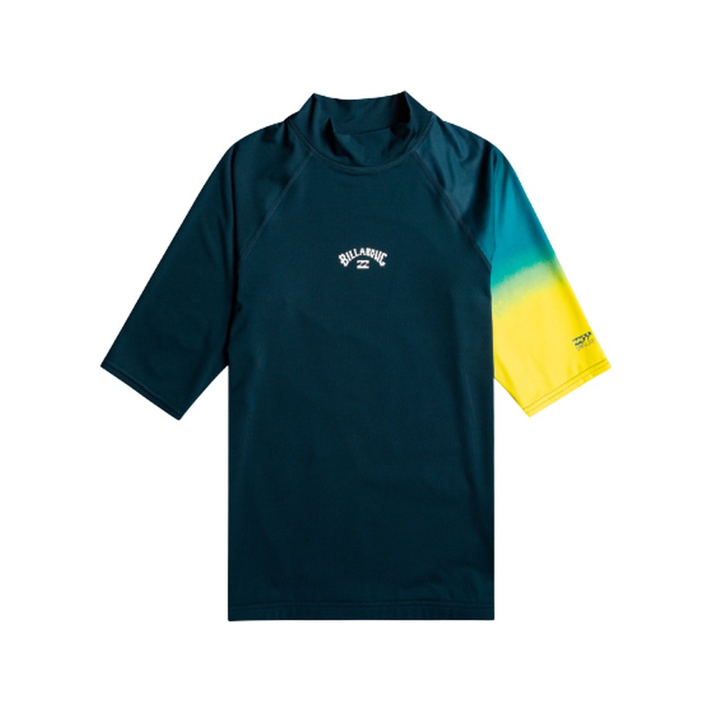 Billabong contrast kortærmet UV trøje VOKSEN -  neon yellow