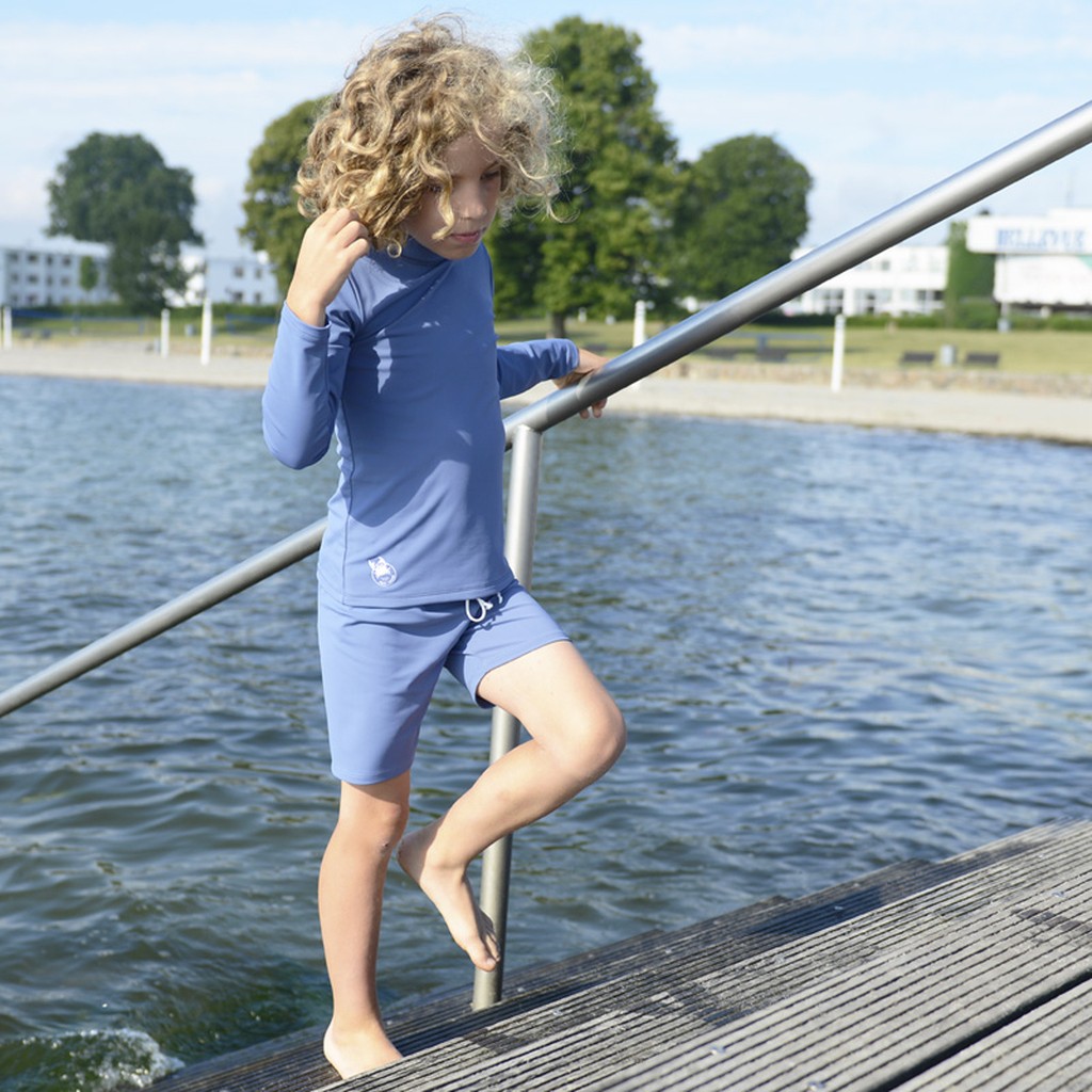 Petit Crabe Alex UV shorts  - nordic