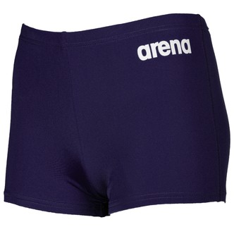 Arena solid short junior badebukser navy