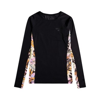 Billabong surf capsule UV trøje black pebble DAME