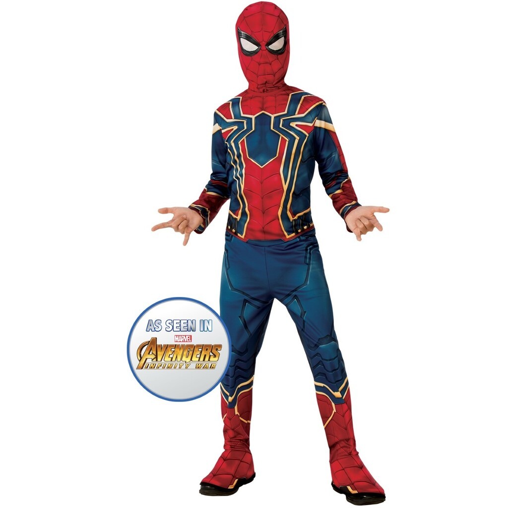 Spiderman Iron Spider Kostume (3-10 år)