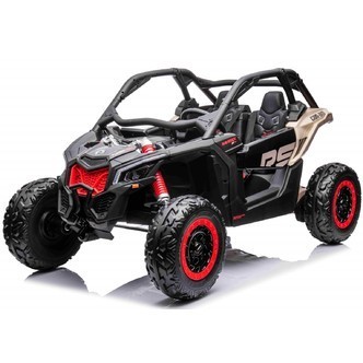 Can-Am Maverick UTV til 2 Børn m4x24V Motorer + Gummihjul + 24V14AH
