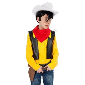 Lucky Luke Cowboy Børnekostume  Udklædningstøj(Str. 110-116110-116)