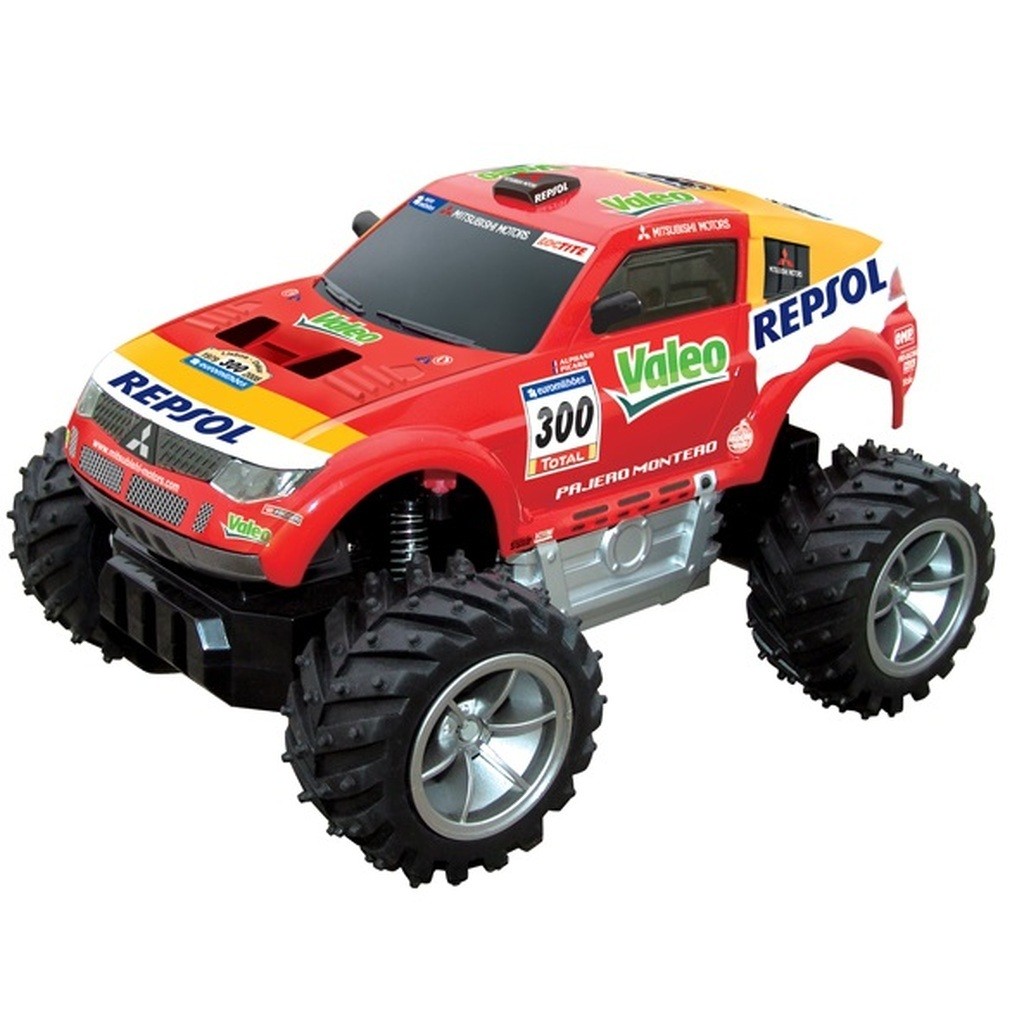 Mitsubishi Pajero Evolution Dakar Rally Fjernstyret Bil 1:18