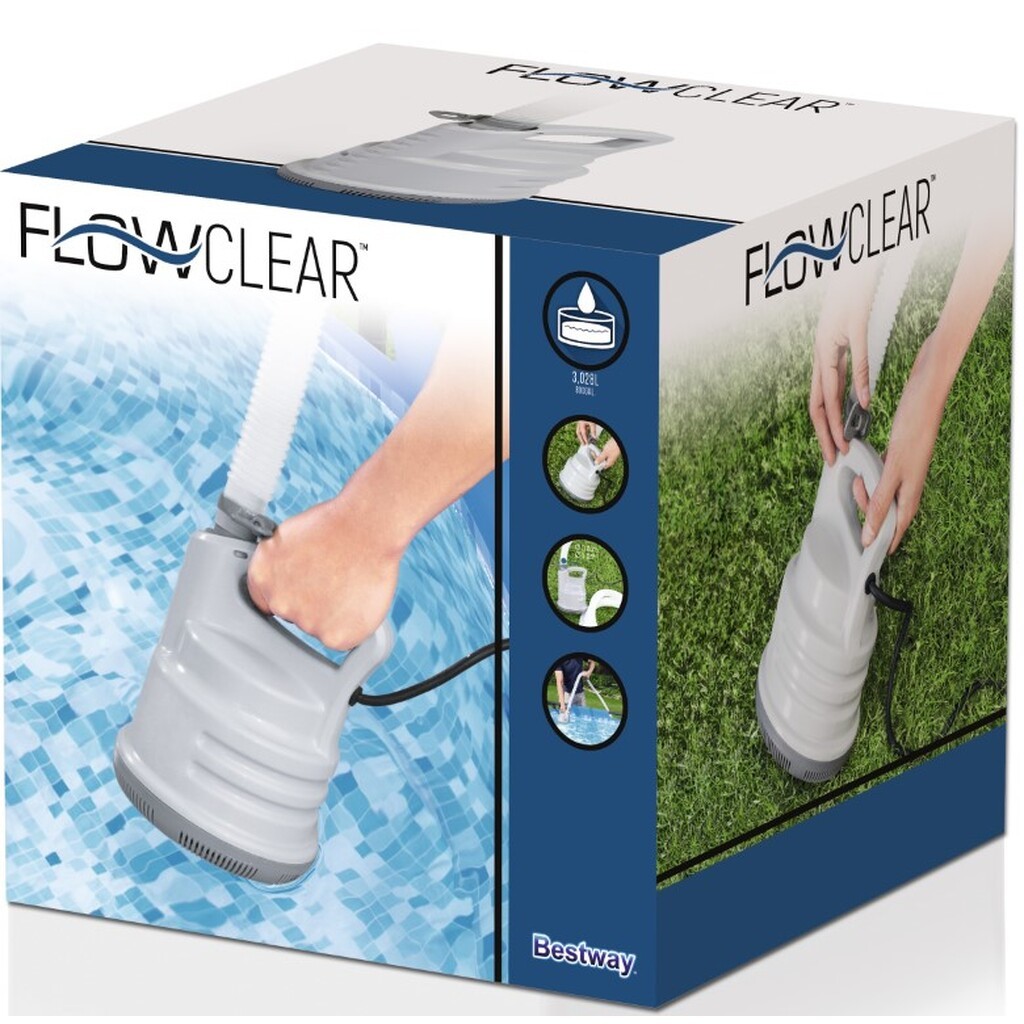 Bestway Flowclear Pool+ Drain Pumpe til tømning af pool