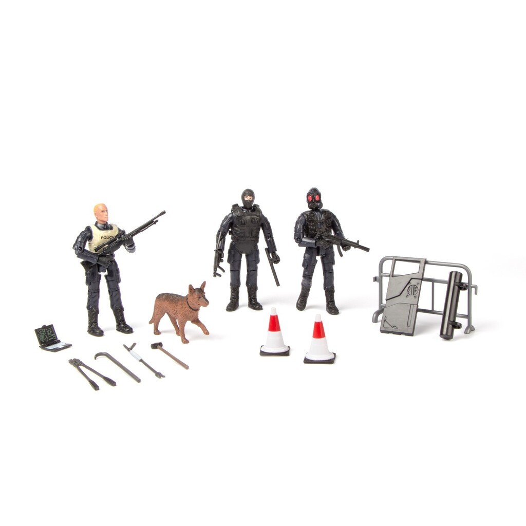 S.W.A.T. Action Figur 3-pack Type A 1:18