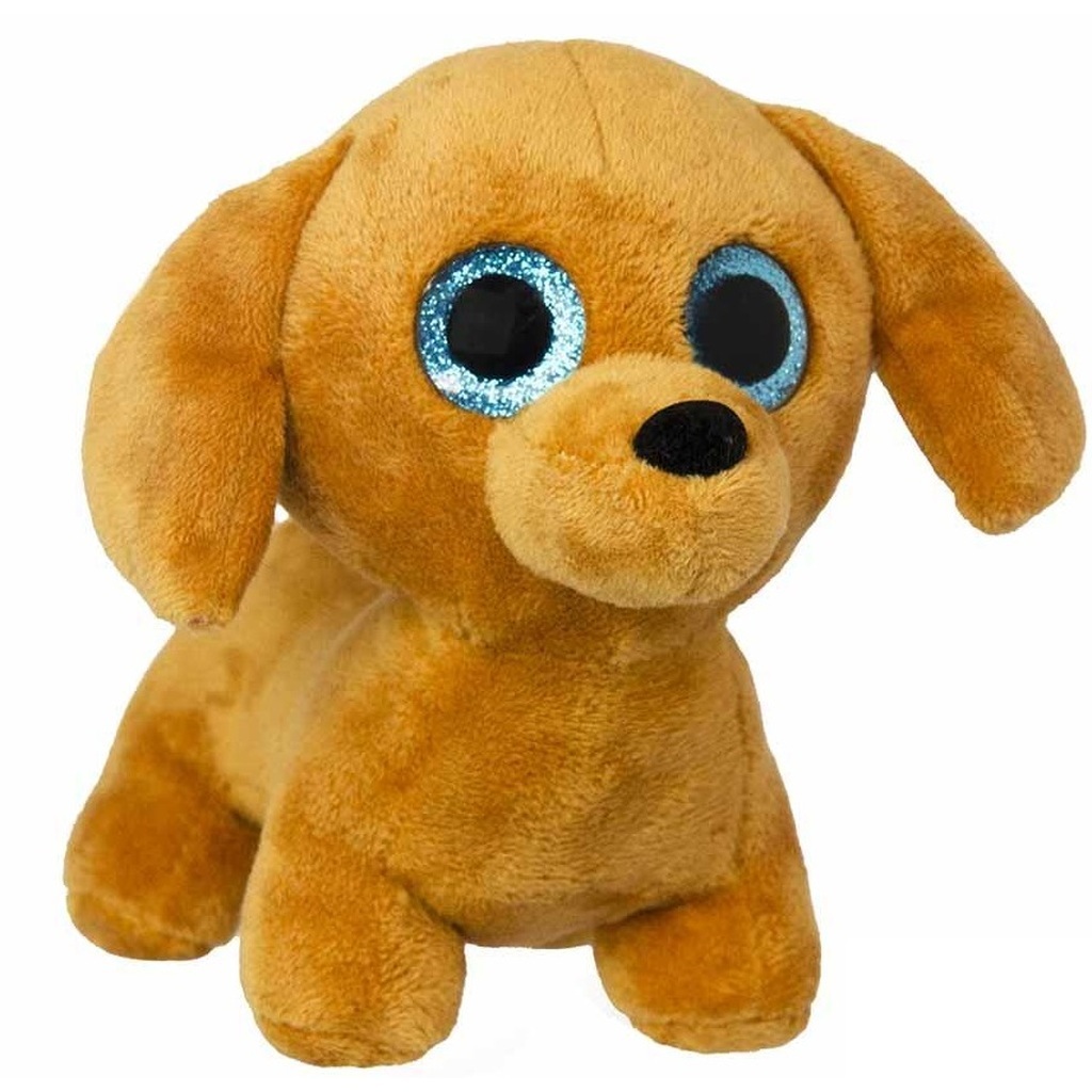 Orbys Hund Bamse  Tøjdyr med store øjne (fra 0 M)