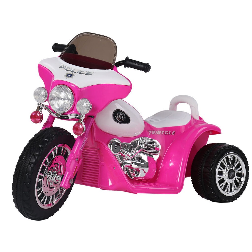 EL Politi Motorcykel til Børn, Pink