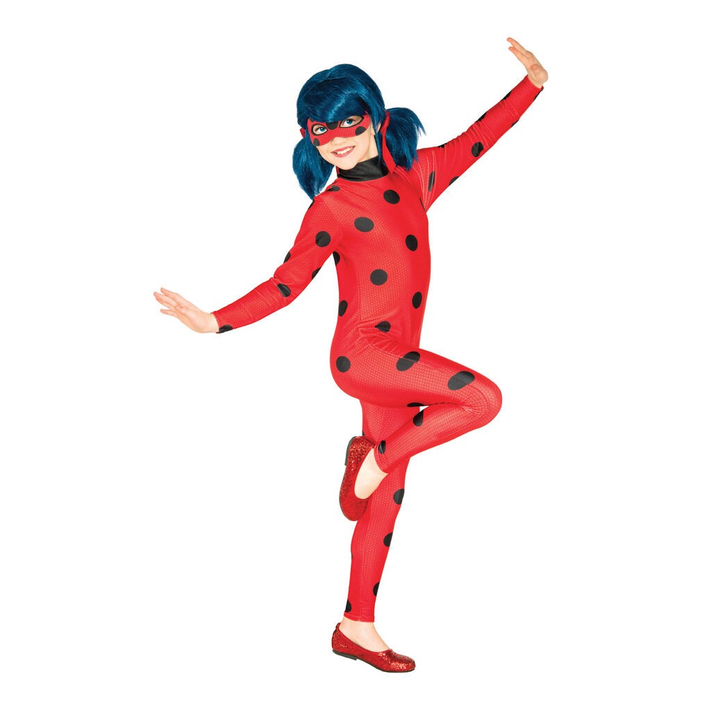 Miraculous Ladybug udklædningstøj(Str. 116/M)