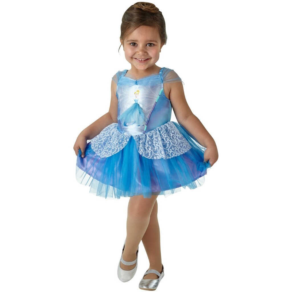 Disney Prinsesse Askepot Ballerina Udklædningstøj (2-6 år)(Str. 104/S)