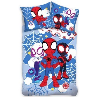 Spiderman Sengetøj 150 x 210 cm - 100 procent bomuld