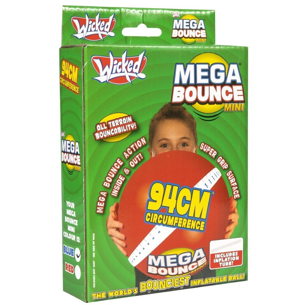 Wicked Mega Bounce Mini - oppustelig hoppebold