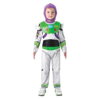 Toy Story Buzz Lightyear Deluxe Kostume (Str. 116/M)