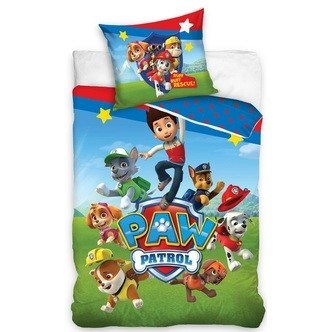 Paw Patrol Sengetøj Alle samlet 140 x 200 cm, 100 procent bomuld