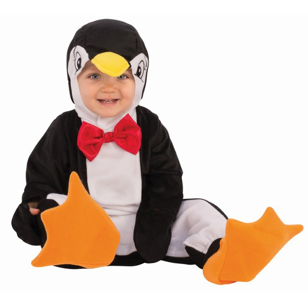 Pingvin Baby Udklædningstøj (Str. 18-24M/24 MONTHS (18-24))