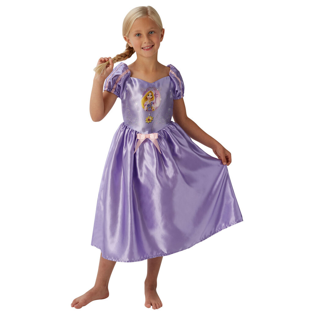 Disney Prinsesse Rapunzel Kostume til børn(Str. 104)