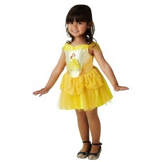 Disney Prinsesse Belle Ballerina Udklædningstøj(Str. 104S)