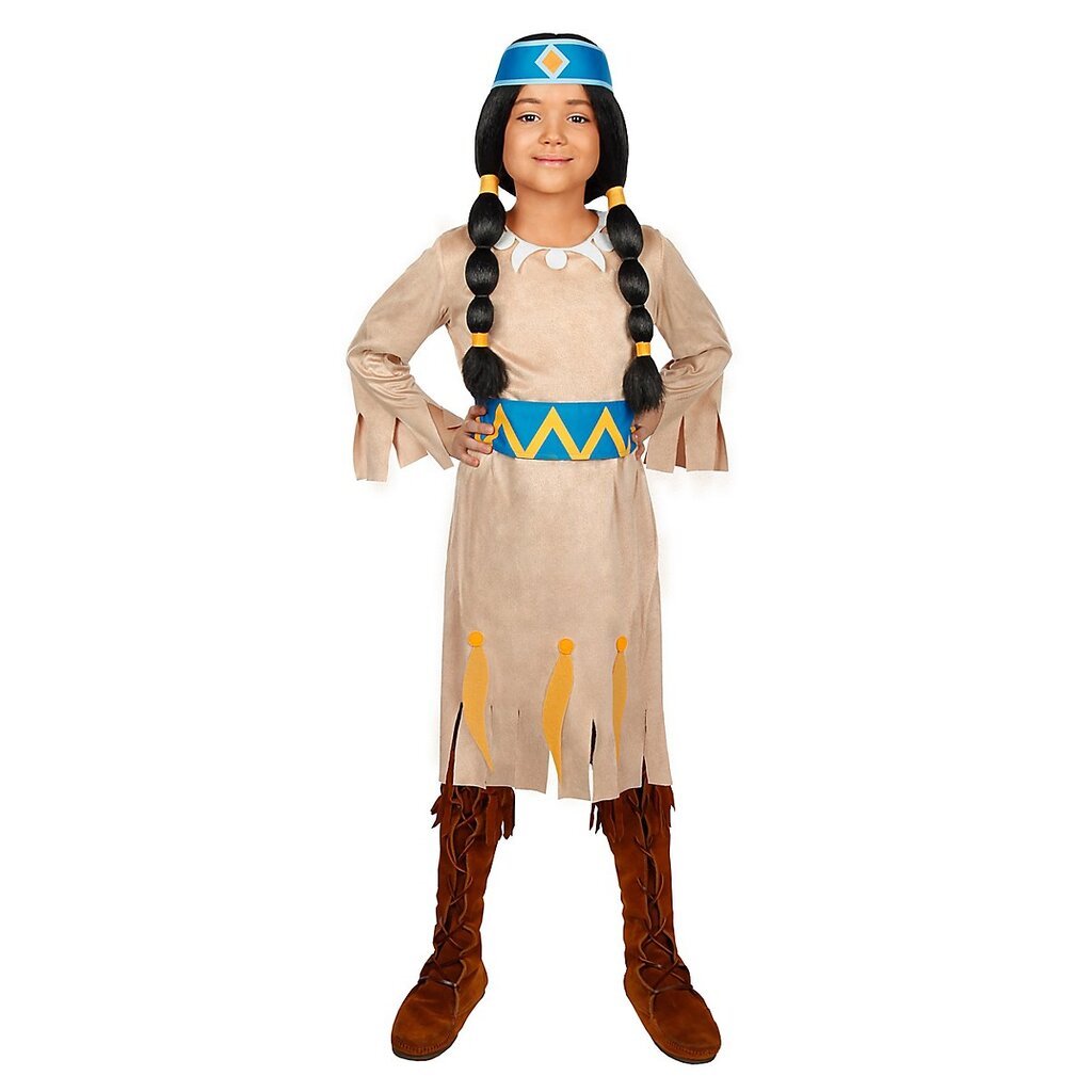 Yakari Rainbow indianer Kostume / Udklædningstøj(Str. 110-116/110-116)