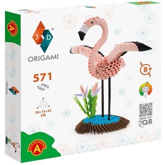 Origami 3D - Flamingo