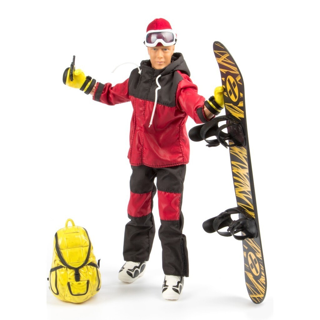 Snowboarder Action Figur med tilbehør 30,5cm